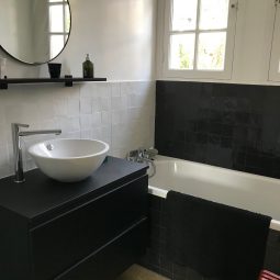 Salle de bains "moderne"